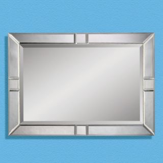 Modern Venetian Rectangle Mirror   42W x 30H in.   Wall Mirrors