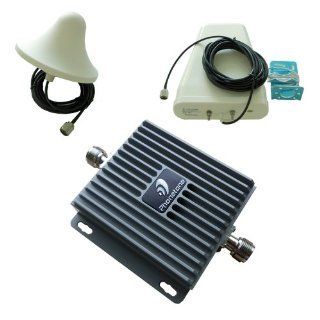 55dB Gain 3G GSM 4G LTE Dual Band 850MHz 1900MHz Cell Phone Mobile Signal Booster Repeater Amplifier Kit with Omni Indoor Antenna and Outdoor Directional Panel Antenna For Home Or Office Cell Phones & Accessories