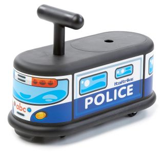 Italtrike La Cosa Police Car Riding Push Toy   Pedal & Push Riding Toys