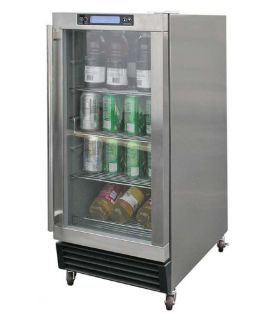 Cal Flame Outdoor Stainless Steel Beverage Cooler   Outdoor Kitchens