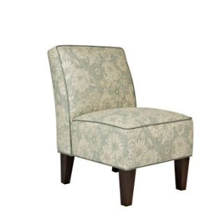 angeloHOME Dover Chair   Vintage Sea Foam Blue Floral   Accent Chairs