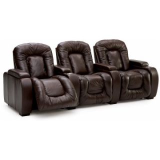 Palliser Rhumba Straight 3 Seat Leather Home Theater Group   Home Theater Seating