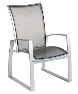 Woodard Wyatt Flex Dining Chair   Outdoor Dining Chairs