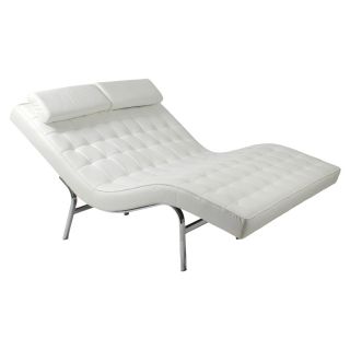 Euro Style Valencia Double Chaise Lounge   Indoor Chaise Lounges