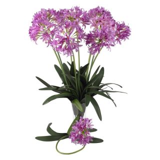 29 in. Set of 12 African Lily Stems   Silk Flowers