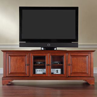 Crosley LaFayette 60 in. Low Profile TV Stand   Classic Cherry   TV Stands
