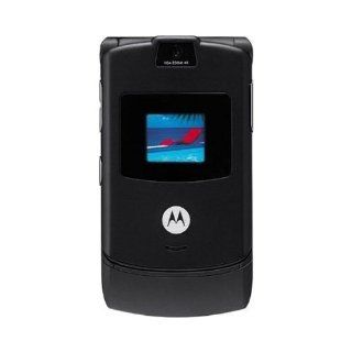 Motorola RAZR V3 Unlocked GSM Cell Phone Featuring Bluetooth Compatibility, VGA Camera, Quad Band GSM (850/900/1800/1900)and 30 Day Warranty (Black) Cell Phones & Accessories