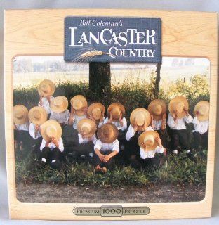 BILL COLEMAN'S LANCASTER COUNTY 'Class Photo' 1000 Piece Amish Puzzle Toys & Games