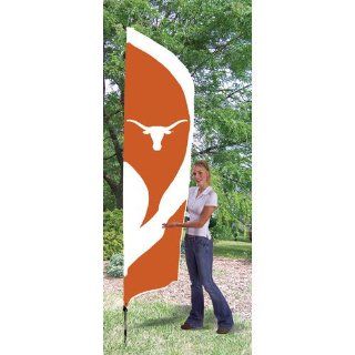BSS   Texas Longhorns NCAA Applique & Embroidered Tall Team Flag (102x30")" 