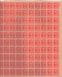 Grover Cleveland Sheet of 100 x 23 Cent US Postage Stamps NEW Scot 827 