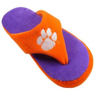 Comfy Feet NCAA Comfy Flop Slippers   Clemson Tigers   Mens Slippers