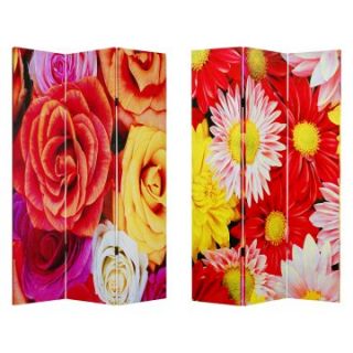 Screen Gems Daisy And Rose Double Sided Room Divider   Room Dividers