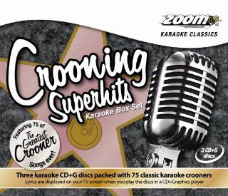 Zoom Karaoke   Crooning Superhits Box Set   75 Songs   Triple CD+G Se Music