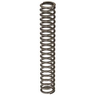 Music Wire Compression Spring, Steel, Metric, 29 mm OD, 4 mm Wire Size, 32.21 mm Compressed Length, 60.5 mm Free Length, 852.15 N Load Capacity, 30.3 N/mm Spring Rate (Pack of 10)