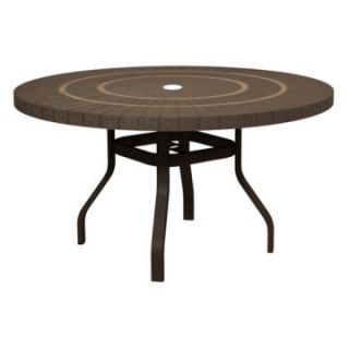 Homecrest Sorrento Round Balcony Height Patio Dining Table   Patio Tables