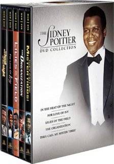  The Sidney Poitier DVD Collection (For Love of Ivy / In the Heat of the Night / Lilies of the Field / The Organization / They Call Me Mister Tibbs) Sidney Poitier Movies & TV
