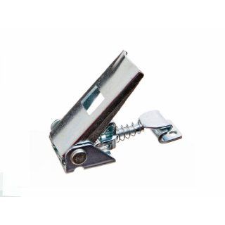JW Winco Series GN 831 Steel Toggle Latch with Adjustable Grip, Metric Size, Type S, Clamp Size 100, 1000 Newton Holding Capacity, Short Hardware Latches