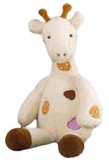 CoCaLo Jacana Plush Giraffe, Ecru/Brown  Plush Animal Toys  Baby