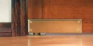 Door Hinges Satin Brass, Floor Hinge Swing Door Hinge Brass plated Steel  21302  