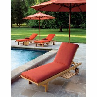 Oxford Garden Oxford Chaise Lounge Set   Seats 4   Outdoor Chaise Lounges