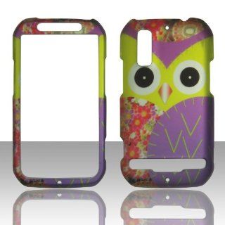 2D Yellow Owl Motorola Electrify, Photon 4G MB855 Case Cover Phone Snap on Cover Case Faceplates Cell Phones & Accessories