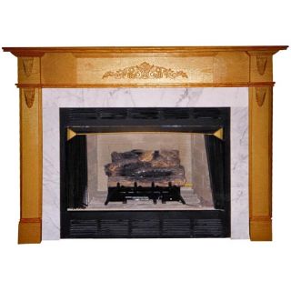 Agee Monticello Wood Fireplace Mantel Surround   Fireplace Surrounds