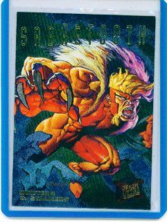 '95 Fleer Ultra X men Hunters and Stalkers Chase Card #6 Sabretooth  Other Products  