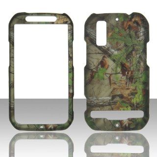 2D Camo Forest Real Motorola Electrify, Photon 4G MB855 Case Cover Phone Snap on Cover Case Faceplates Cell Phones & Accessories