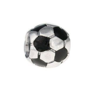 Genuine PANDORA Sterling Silver Soccer Ball Charm 790406  