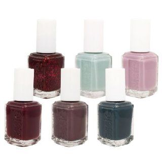 Essie Winter 2013 Collection Six Full Size Bottles .46oz (#851 #856) Health & Personal Care