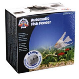 Penn Plax Daily Double Plus Programmable Fish Feeder   Aquarium Supplies