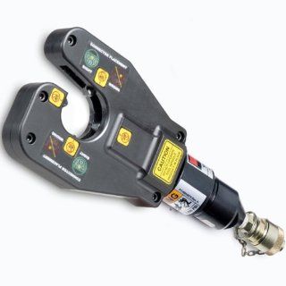 Burndy Y4PC834MBH Dieless Hypress 4 Point Remote Hydraulic Power Operated Crimping Tool, C Shaped Head, 6 Ton Crimp Force, 5.4" Width, 13.9" Length, 10000 psi Crimpers