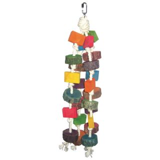 A&E Cage Co. Circles and Squares Bird Toy   Bird Cage Accessories