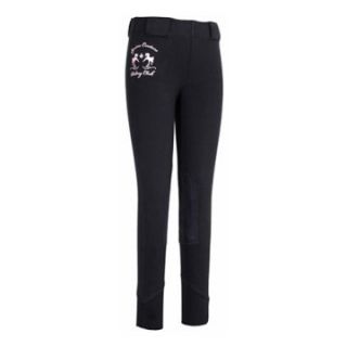 Equine Couture Childrens Riding Club Pull On Tights   Equestrian Riding Apparel