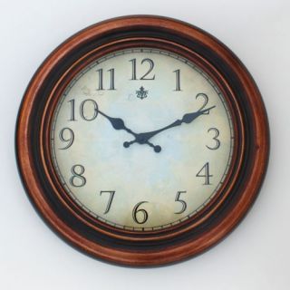 Ashton Sutton James 17 in. Metal Wall Clock with Copper Finish   Wall Clocks