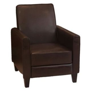 Leather Recliner Club Chair   Club Chairs