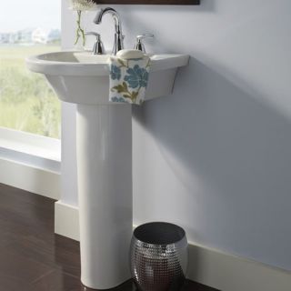 American Standard Tropic Petite 0403800 Pedestal Sink   Single Sink Bathroom Vanities