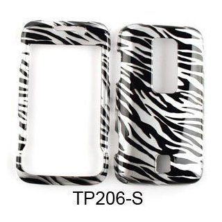 Huawei Ascend M860 Tranparent Zebra Print Hard Case/Cover/Faceplate/Snap On/Housing/Protector Cell Phones & Accessories