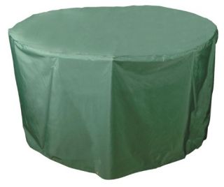 Bosmere C540 Round Table Without Chairs Cover   40 diam. in.   Light Green   Outdoor Furniture Covers