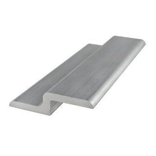 80/20 Aluminum Single Retainer Profile 25 8516 48.5mm x 13.3mm x 4mm x 2440mm Mill Finished Material Handling Equipment