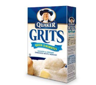 Quick Grits White Corn, 5 Pound Bags (Pack of 8)  Breakfast Grits  Grocery & Gourmet Food