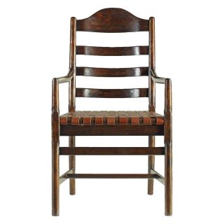 Stanley Artisan Dining Ladder Back Arm Chair Barrel 135 11 70   Dining Chairs
