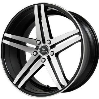 Verde Custom Wheels Parallax Gloss Black Wheel with Machined Spokes (19x8.5"/5x4.5") Automotive