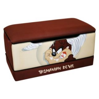 Warner Brothers TAZ Tasmanian Devil Toy Box   Toy Storage