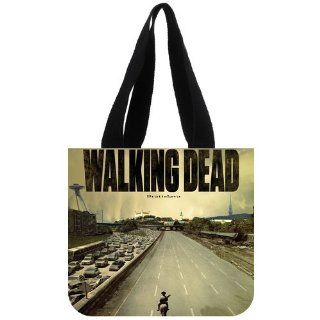 Custom The Walking Dead Tote Bag (2 Sides) Canvas Shopping Bags CLB 490   Reusable Grocery Bags