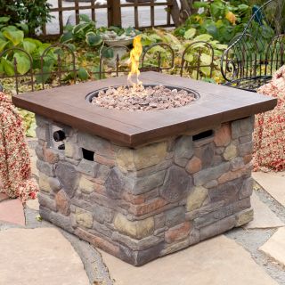 Red Ember Galiano Propane Fire Pit Table   Fire Pits