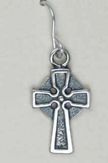 A Petite Cross Earring in Sterling Silver, A SingleWhy Buy Two, When One Will Do? The Silver Dragon Jewelry