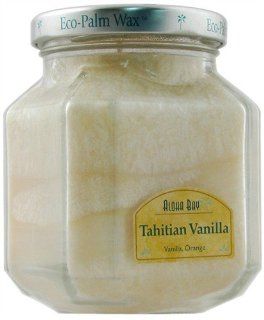 Aloha Bay Deco Jars Tahitian Vanilla Candle 8.50 oz Beauty