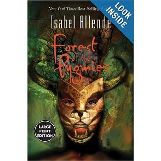 Forest of the Pygmies (Large Print) Isabel Allende 9780060762001 Books
