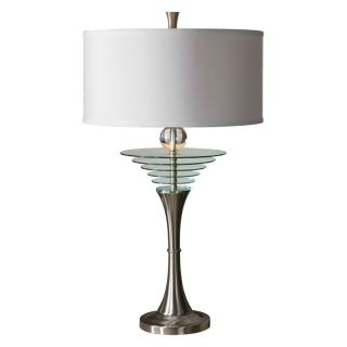 Uttermost Astrana Table Lamp   36H in. Brushed Aluminum   Table Lamps